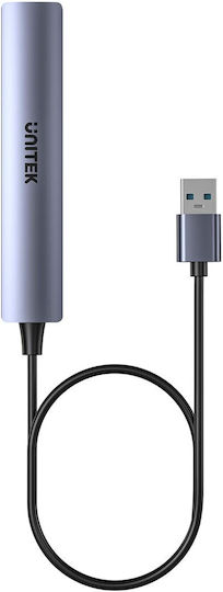 Unitek USB 2.0 Hub 4 Θυρών με σύνδεση USB-A H1208CGY01 - Image 4