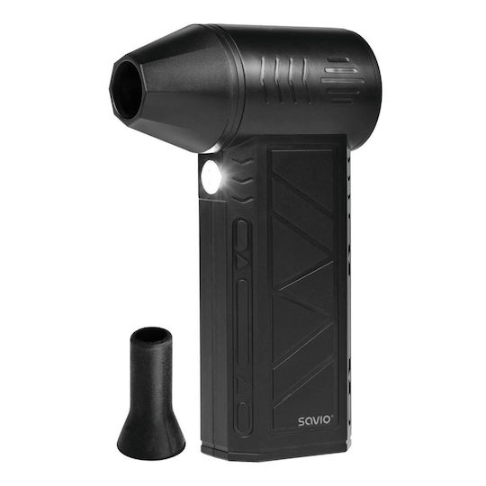 Savio Md-01 Mini Cordless Blower – Ασύρματος Φυσητήρας Μπαταρίας 100.000 Rpm Usb-c Φακός Led - Image 3