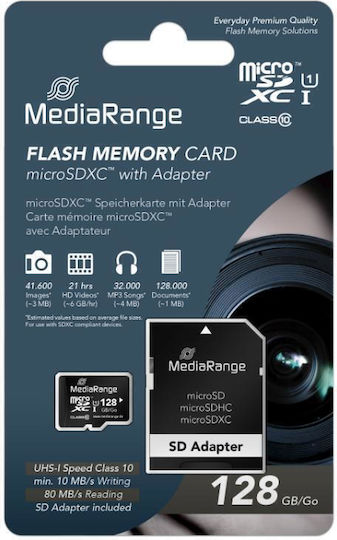 MediaRange MR945 microSDXC 128GB Class 10 U1 UHS-I - Image 4