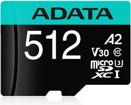 Adata Premier Pro microSDXC 512GB Class 10 U3 V30 A2 UHS-I - Image 4