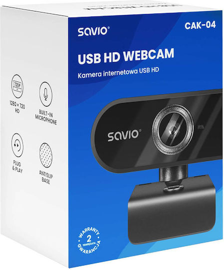 Savio CAK-04 Web Camera HD 720p - Image 3