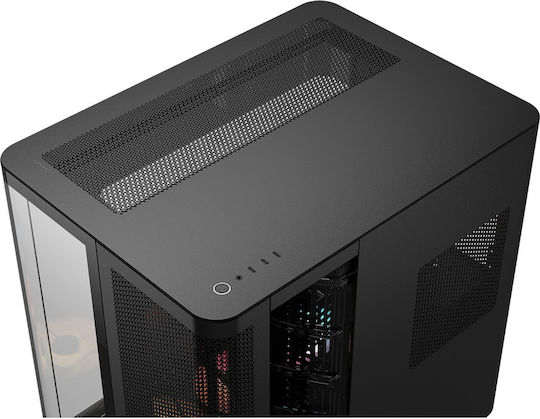 Corsair AIR 5400 RS-R ARGB Midi Tower Κουτί Υπολογιστή με Πλαϊνό Παράθυρο Μαύρο - Image 9