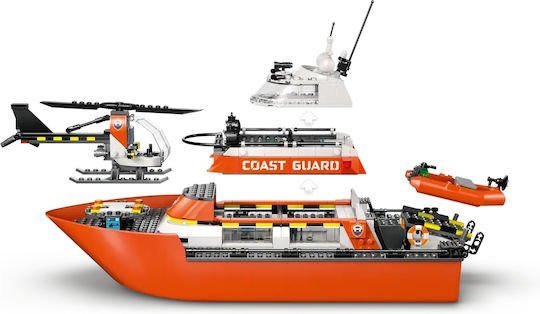LEGO City Coast Guard Rescue Boat & Helicopter για 7+ Ετών 742τμχ 60504 - Image 4