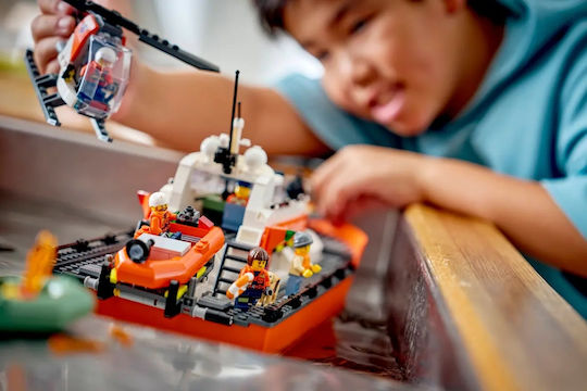 LEGO City Coast Guard Rescue Boat & Helicopter για 7+ Ετών 742τμχ 60504 - Image 8