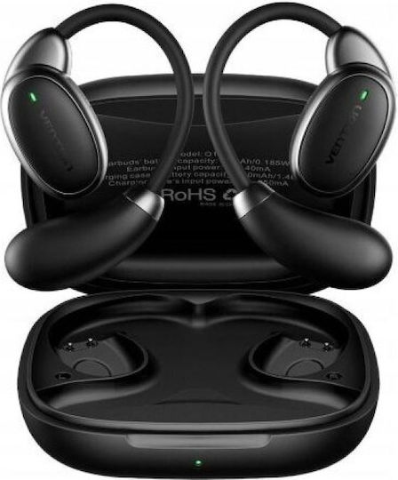 Vention OpenBeat 013 Open Ear Bluetooth Handsfree Ακουστικά με Αντοχή στον Ιδρώτα και Θήκη Φόρτισης Μαύρα - Image 2