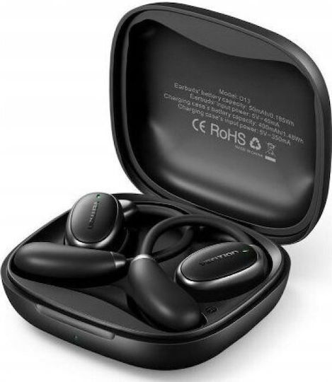 Vention OpenBeat 013 Open Ear Bluetooth Handsfree Ακουστικά με Αντοχή στον Ιδρώτα και Θήκη Φόρτισης Μαύρα - Image 3