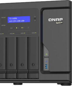 QNap TS-H886-D1602-8G NAS Tower με 6 θέσεις για HDD/SSD και 4 θύρες Ethernet