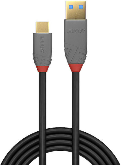 Lindy USB 2.0 Cable USB-C male - USB-C 15W Μαύρο 3m (36919) - Image 4