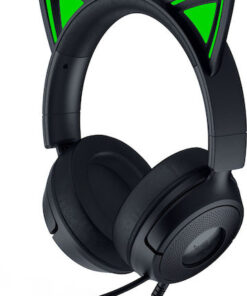 Razer Kraken Kitty V3 X Over Ear Gaming Headset με σύνδεση 3.5mm Quartz for Nintendo Switch / Nintendo Switch 2 / PC / PS5 / XBOX