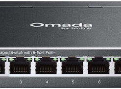Alternative view of TP-LINK ES208GP Managed L2 PoE Switch με 8 Θύρες Gigabit (1Gbps) Ethernet