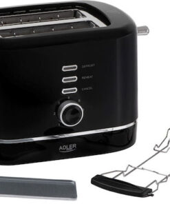 Adler AD 3224b Φρυγανιέρα 2 Θέσεων 850W Μαύρη