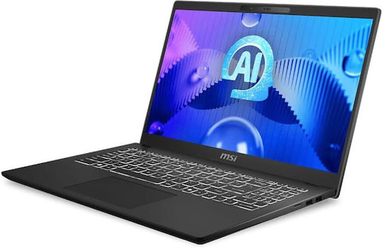 Mis Medical MSI Modern 15 H AI C1MOG 15.6" FHD (Ultra 7-155H/16GB/512GB SSD/W11 Home) (International English Keyboard)