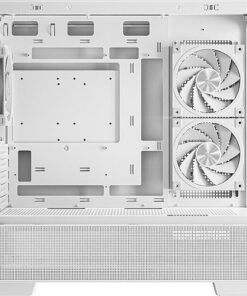 Alternative view of Deepcool CG380 3F Midi Tower Κουτί Υπολογιστή με Πλαϊνό Παράθυρο και ARGB Φωτισμό Λευκό