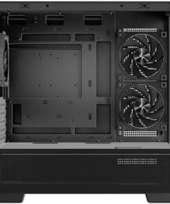 Alternative view of Deepcool CG380 3F Midi Tower Κουτί Υπολογιστή με Πλαϊνό Παράθυρο και ARGB Φωτισμό Μαύρο