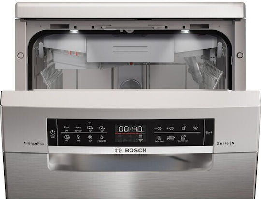 Bosch Ελεύθερο Πλυντήριο Πιάτων για 10 Σερβίτσια Π45xY84.5εκ. Inox SPS6EMI21E - Image 7