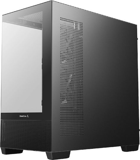Deepcool CG380 3F Midi Tower Κουτί Υπολογιστή με Πλαϊνό Παράθυρο και ARGB Φωτισμό Μαύρο - Image 8