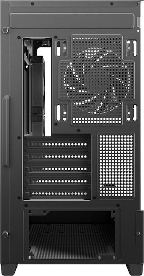 Deepcool CG380 3F Midi Tower Κουτί Υπολογιστή με Πλαϊνό Παράθυρο και ARGB Φωτισμό Μαύρο - Image 9