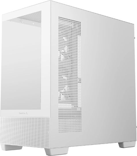 Deepcool CG380 3F Midi Tower Κουτί Υπολογιστή με Πλαϊνό Παράθυρο και ARGB Φωτισμό Λευκό - Image 8
