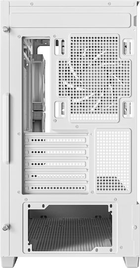 Deepcool CG380 3F Midi Tower Κουτί Υπολογιστή με Πλαϊνό Παράθυρο και ARGB Φωτισμό Λευκό - Image 9