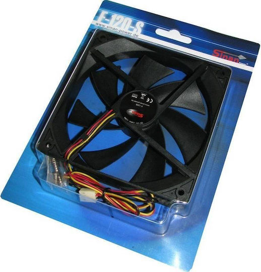 Inter-Tech F-120-S Case Fan με Σύνδεση 3-Pin - Image 4