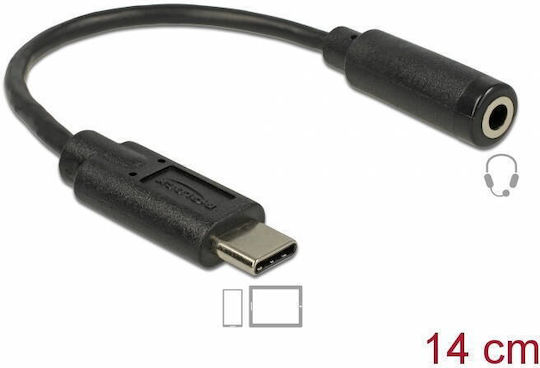 DeLock Μετατροπέας USB-C male σε 3.5mm female 1τμχ 65842 - Image 3