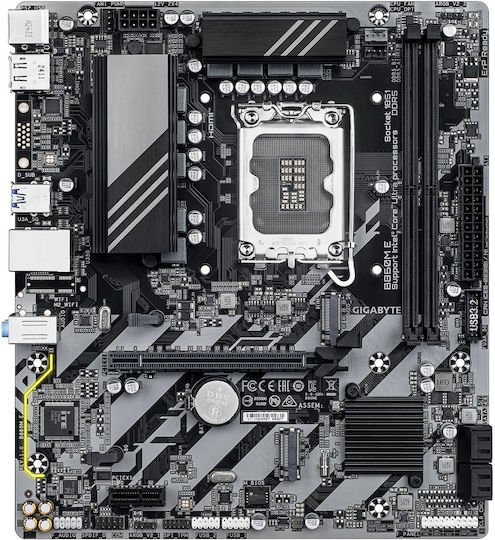 Gigabyte B860M E Motherboard Micro ATX με Intel 1851 Socket - Image 3