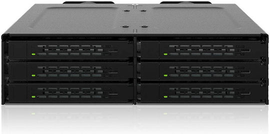 Icy Dock ToughArmor Θήκη για 6 Σκληρούς Δίσκους 2.5" SATA III MB118VP-B - Image 3