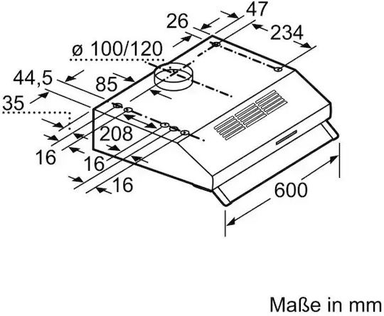 Siemens Iq100 Ελεύθερος Απορροφητήρας 60cm Inox - Image 6