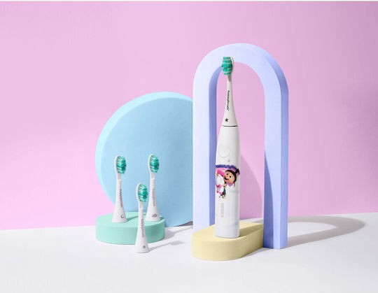 Happy Brush Eco Vibe Ηλεκτρική Οδοντόβουρτσα Λευκή - Image 3