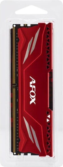 Afox XMP2 Red DDR4 με Module 1x16GB και Ταχύτητα 3200 για Desktop AFLD416PS1CA - Image 2