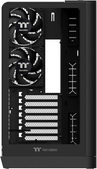 Thermaltake View 390 TG Gaming Midi Tower Κουτί Υπολογιστή με Πλαϊνό Παράθυρο Μαύρο - Image 3