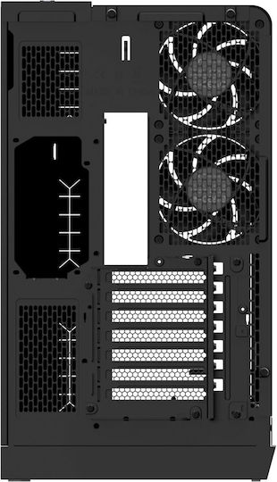 Thermaltake View 390 TG Gaming Midi Tower Κουτί Υπολογιστή με Πλαϊνό Παράθυρο Μαύρο - Image 6