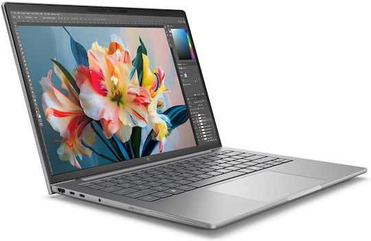 HP ZBook 8 G1i 14" IPS FHD+ (Ultra 7-255H/16GB/512GB SSD/RTX 500 Ada/W11 Pro) (US Keyboard) - Image 2