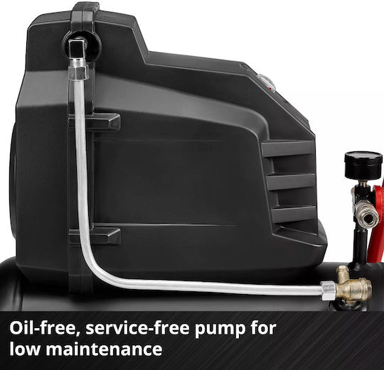 Einhell Tc-ac 190 Κομπρεσέρ Αέρος 76dB με Αεροφυλάκιο 24lt - Image 4