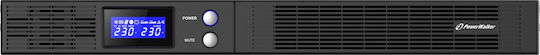 Powerwalker VI 1000 R1U UPS Line-Interactive 1000VA 600W με 4 IEC Πρίζες - Image 4