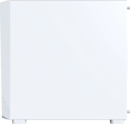 Montech X5M Gaming Mini Tower Κουτί Υπολογιστή με Πλαϊνό Παράθυρο και ARGB Φωτισμό Λευκό - Image 6
