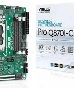 Asus PRO Q870I-C-CSM Motherboard Mini ITX με Intel 1851 Socket 90MB1MPP-M0EAYC