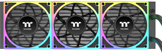 Thermaltake MAGCurve 360 Ultra AIO Υδρόψυξη Επεξεργαστή Τριπλού Ανεμιστήρα 120mm για Socket AM4/AM5/1700/1200/115x με ARGB Φωτισμό - Image 2