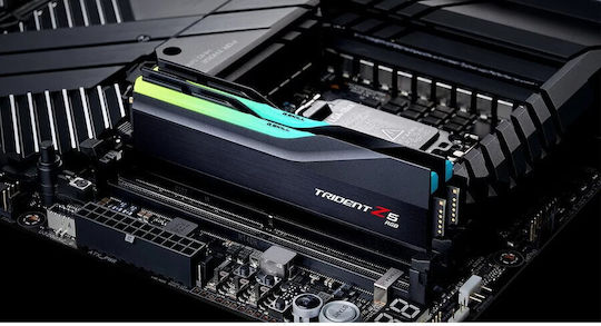 G.Skill Trident Z5 RGB DDR5 με Module και Ταχύτητα 6000 για Desktop F5-6000J3444F64GX1-TZ5RK - Image 4