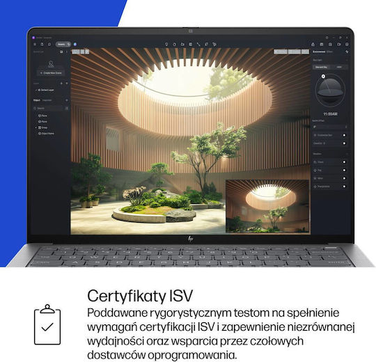 HP ZBook Ultra 14 G1a 14" IPS FHD+ (Ryzen AI Max PRO 300 Series-Max PRO 390/32GB/1TB SSD/W11 Pro) (US Keyboard) - Image 3