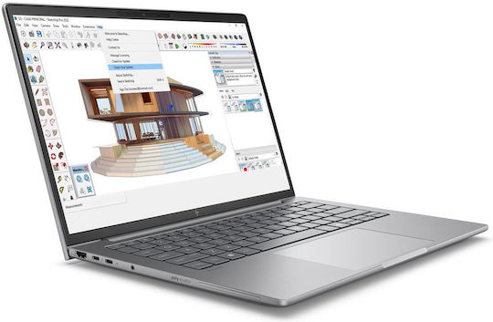 HP ZBook 8 G1i 14" IPS FHD+ (Ultra 7-255H/16GB/512GB SSD/RTX 500 Ada/W11 Pro) (US Keyboard) - Image 5