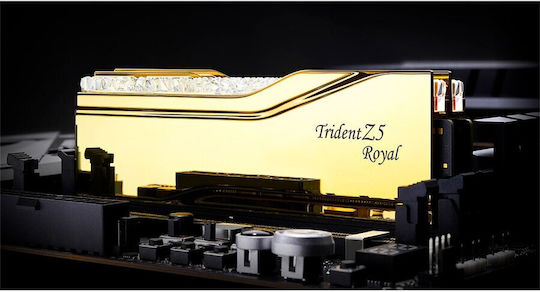 G.Skill Trident Z5 Royal Neo RGB DDR5 32GB RAM με Modules και Ταχύτητα 6000 για Desktop F5-6000J2836G16GX2-TR5G - Image 4