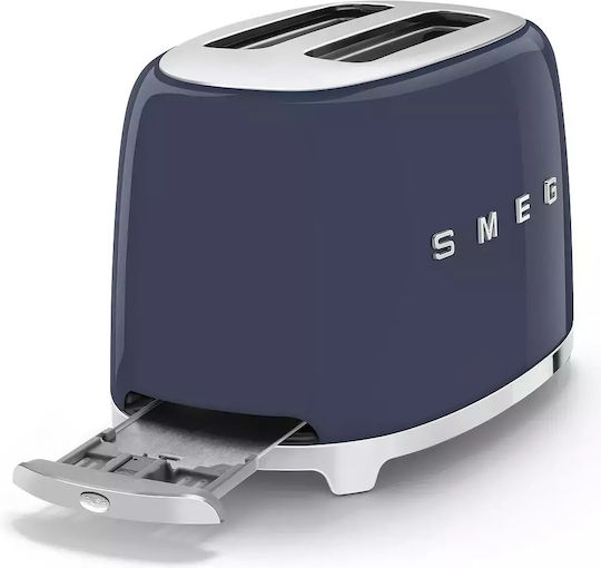 Smeg TSF01NBEU Φρυγανιέρα 2 Θέσεων 950W Μπλε - Image 4