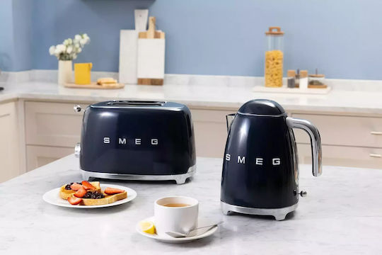 Smeg TSF01NBEU Φρυγανιέρα 2 Θέσεων 950W Μπλε - Image 6