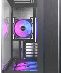 Alternative view of Montech King 15 Pro Gaming Mini Tower Κουτί Υπολογιστή με Πλαϊνό Παράθυρο Μαύρο