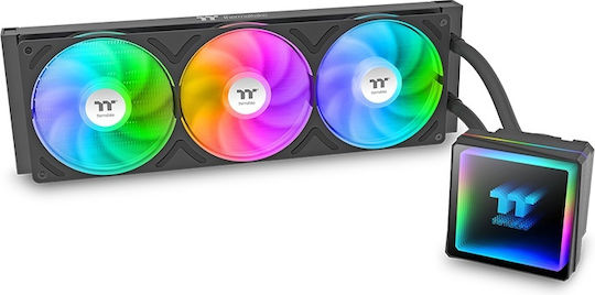 Thermaltake TH360 V3 ARGB Sync AIO Υδρόψυξη Επεξεργαστή Τριπλού Ανεμιστήρα 120mm για Socket AM4/AM5/1700/1200/115x