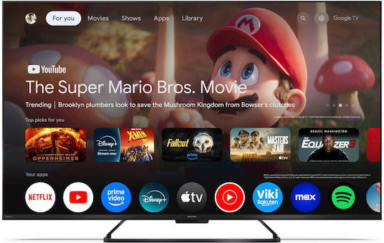 Sharp Smart Τηλεόραση 50" 4K UHD QLED 50HR7265E HDR (2025) - Image 3