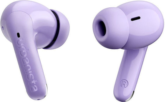 Urbanista Palermo In-ear Bluetooth Handsfree Ακουστικά με Αντοχή στον Ιδρώτα και Θήκη Φόρτισης Μωβ - Image 2