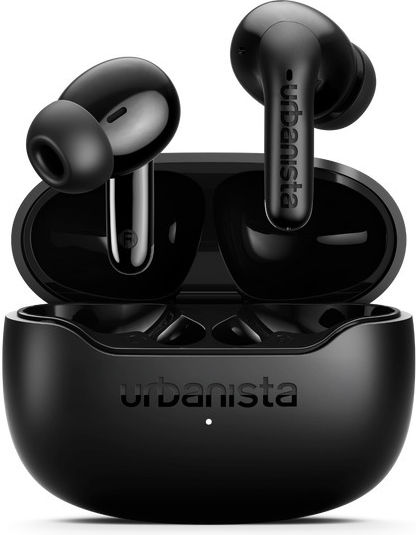 Urbanista Palermo In-ear Bluetooth Handsfree Ακουστικά με Αντοχή στον Ιδρώτα και Θήκη Φόρτισης Μαύρα