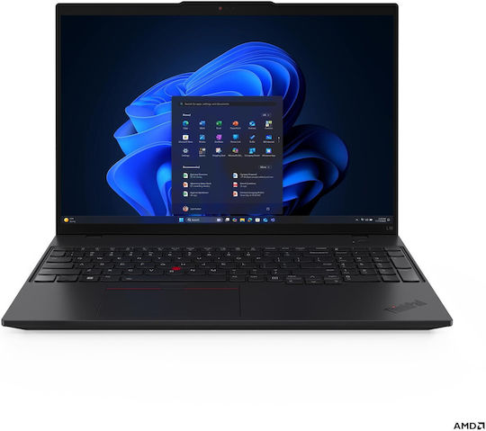 Lenovo ThinkPad L16 Gen2 16" IPS FHD+ (Ryzen 5 Pro-215/16GB/512GB SSD/W11 Pro) (DE Keyboard)